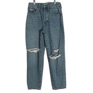 Madewell Women's Blue Light Wash‎ The Dadjean in Size 25